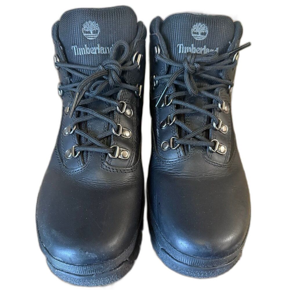 Timberland Eurohiker "Black" Boys' Boot Size- 7 gently used
